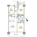 クリオ藤沢７番館 間取図