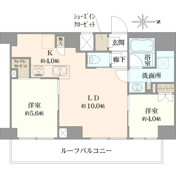 オープンレジデンシア大泉学園 間取図