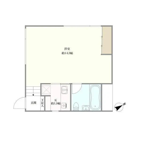 イソラ中目黒 間取図