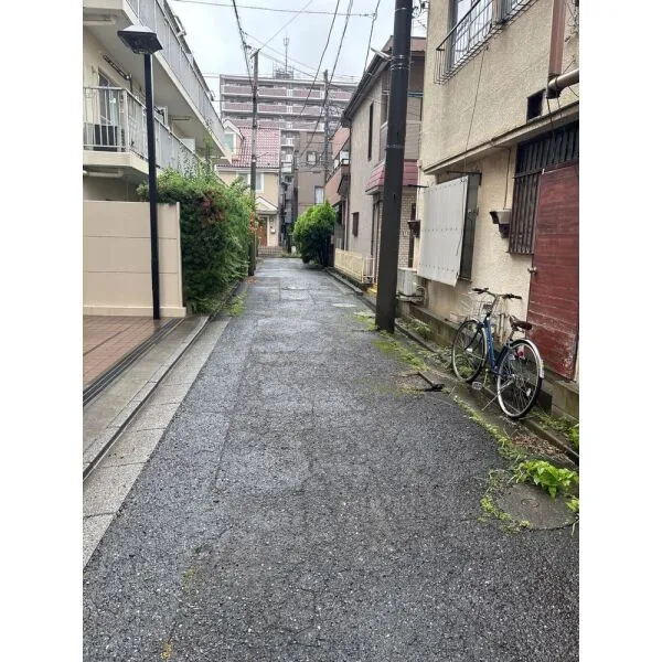 グランレーブ新丸子 前面道路