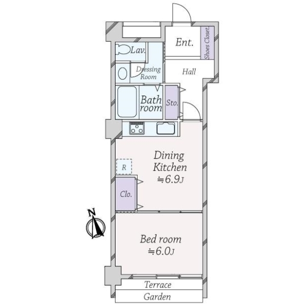 藤和駒場コープ２ 間取図