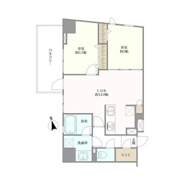 ジェイシティ相模原 間取図