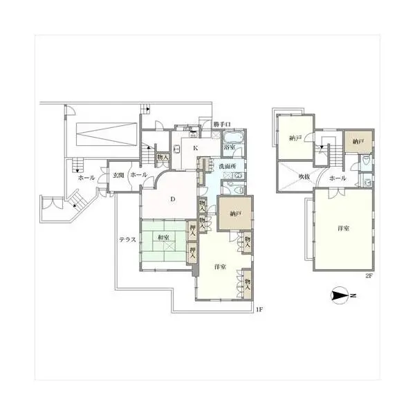 川崎市麻生区上麻生２丁目 間取図