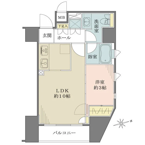 シュロス中野 間取図