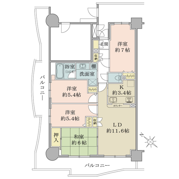 ザ・ウインベルグラン町田 間取図
