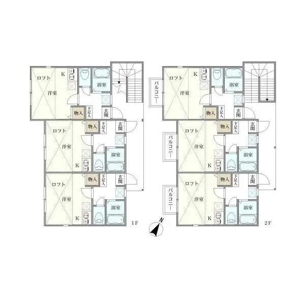 相模原市中央区相生１丁目 間取図