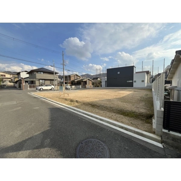 四條畷市岡山東４丁目 北側道路より撮影