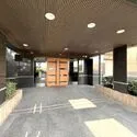 鎌倉植木ヒルステージ 落ち着いたデザインと重厚感が魅力のエントランス