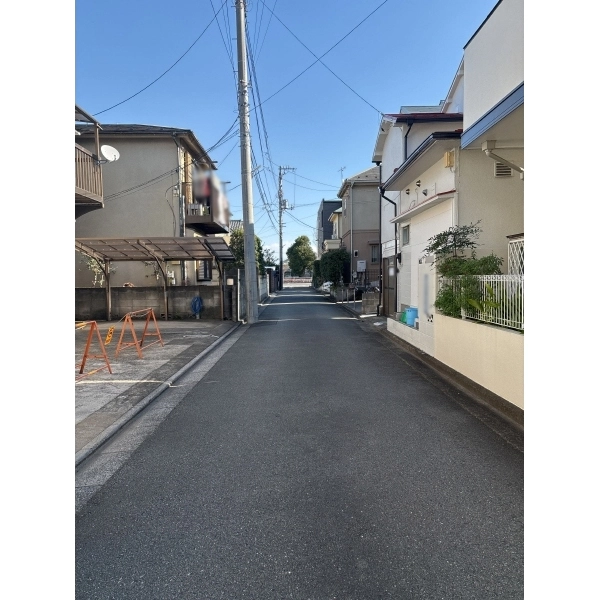 三鷹市井口２丁目 前面道路