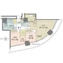 M.M.TOWERS FORESIS L棟 明るく開放的な20階住戸。ウォークインクローゼットやパントリーなど収納豊富。約2.4帖のDEN有り。