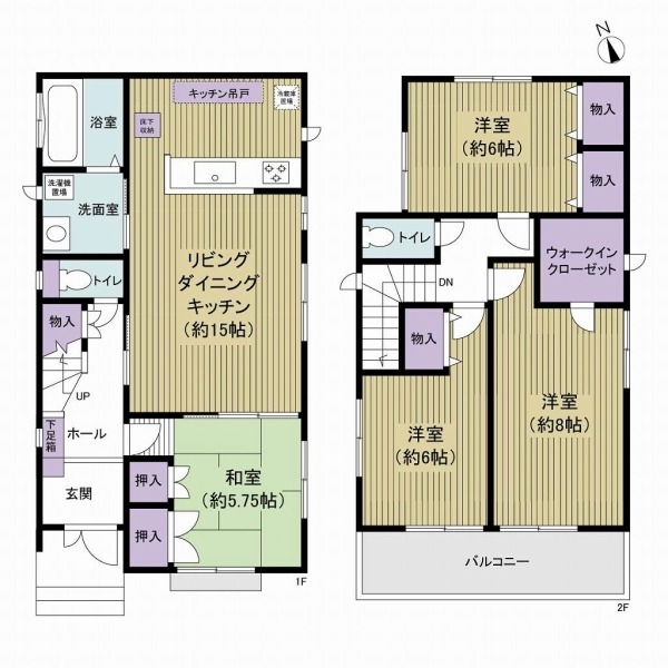 習志野市袖ケ浦５丁目 間取図