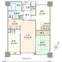 藤和シティホームズ豊洲 間取図
