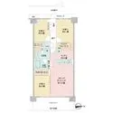 ルフォンソレイユ小平小川町 間取図