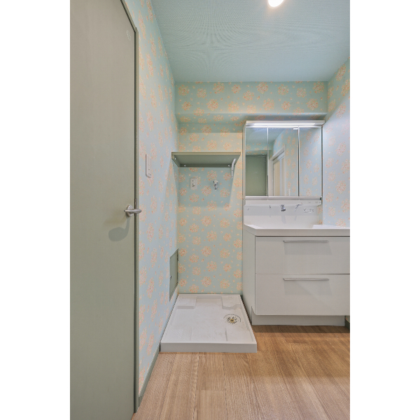 経堂コンド 洗濯機置場