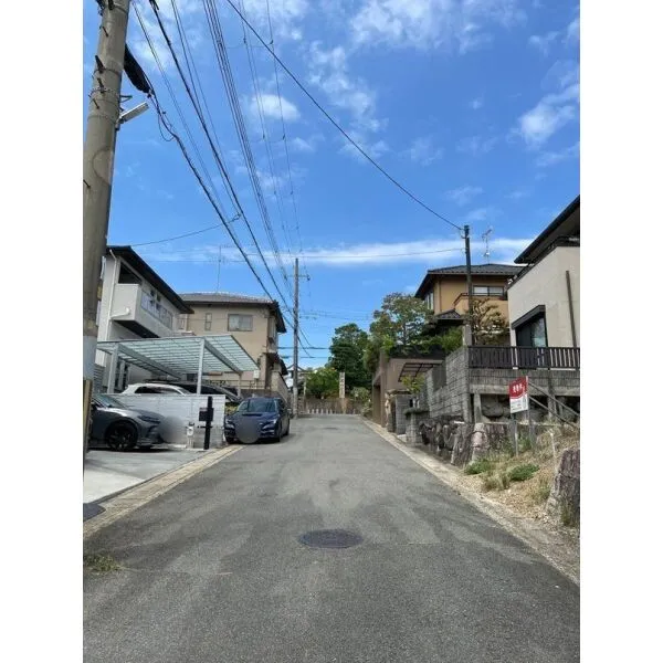 宇治市木幡御蔵山 前面道路