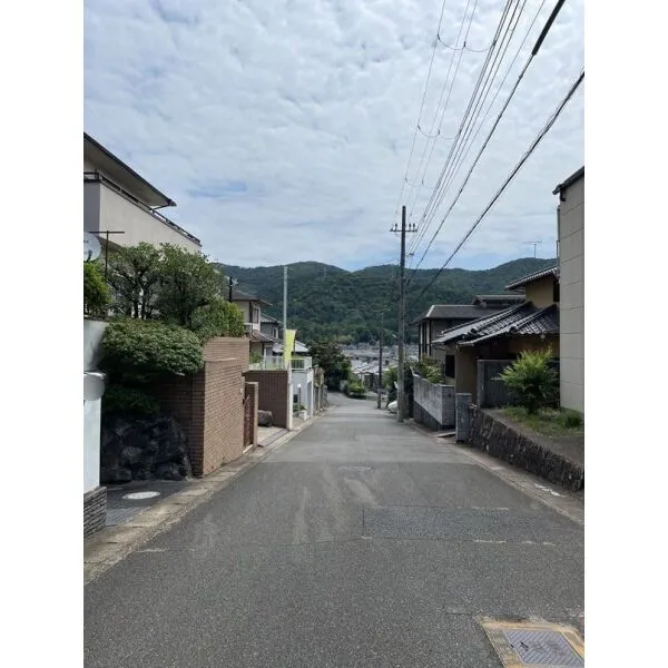宇治市木幡御蔵山 前面道路