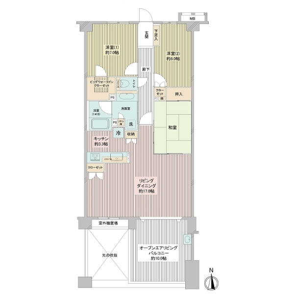 グランシティ鎌倉梶原 間取図