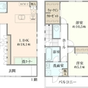 我孫子市若松 間取図