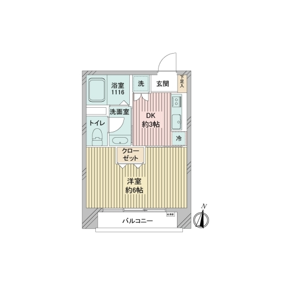 ハイツ音羽 間取図