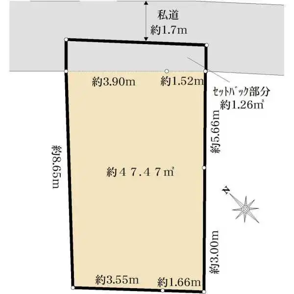 豊島区駒込３丁目 間取図