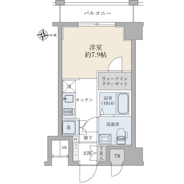 アーバイル三軒茶屋 間取図