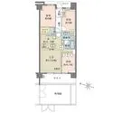 ジオ国分寺 間取図