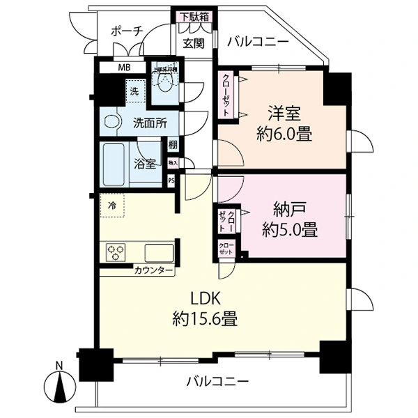 ＥＸＹ六町 間取図
