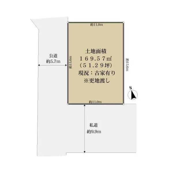 京都市北区平野鳥居前町 間取図