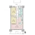 エスリード北田辺駅前 間取図