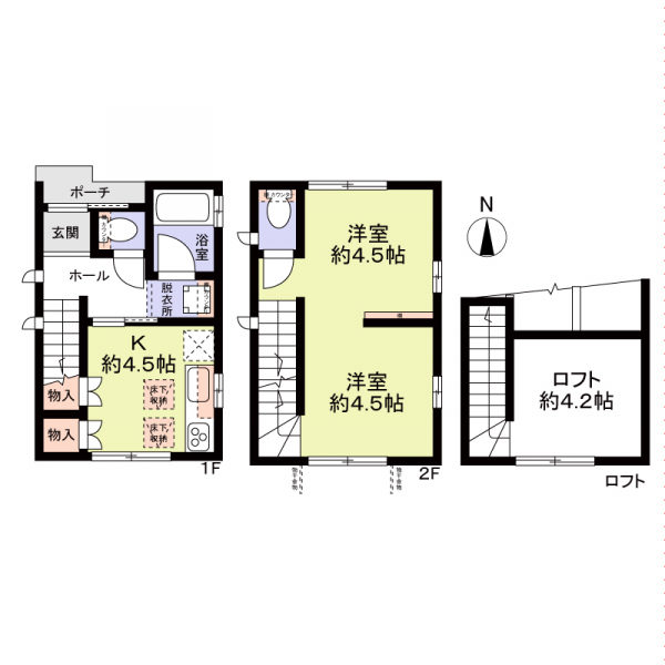 川口市芝５丁目 間取図