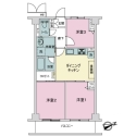 クレッセント大森３ 間取図