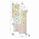 ビープレイス西棟 間取図