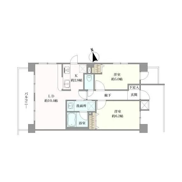 ライオンズマンション上落合 間取