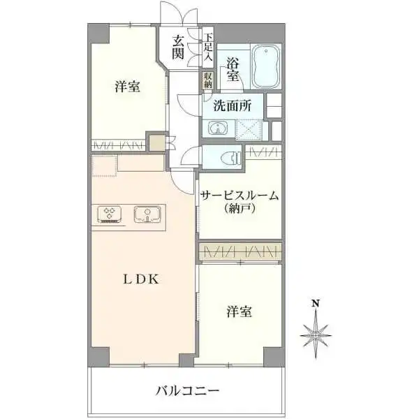 エムエフ両国 間取図