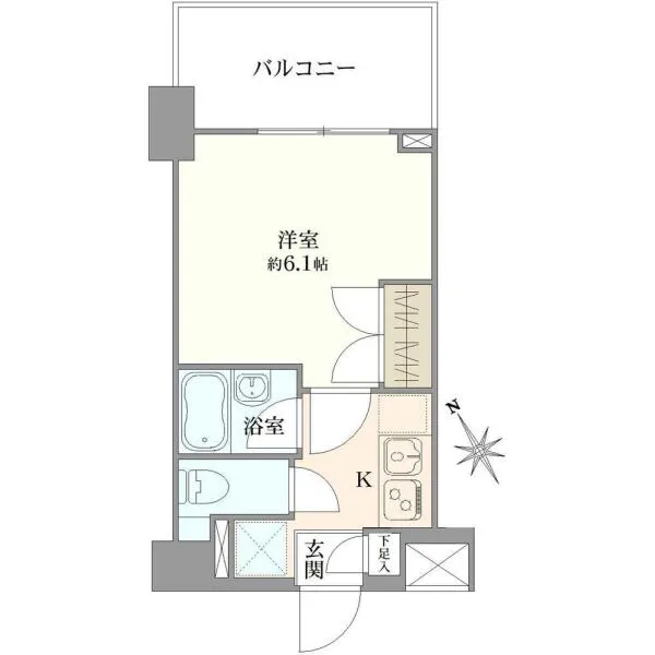 キャッスルステージ四谷 間取図
