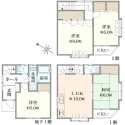 大田区下丸子１丁目 間取図