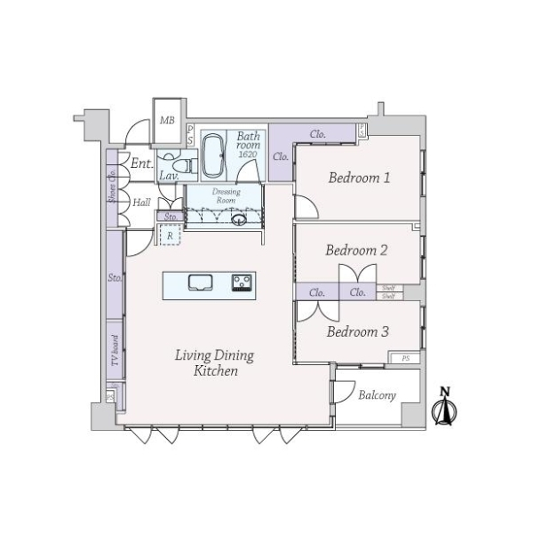 スタイルハウス恵比寿 間取図