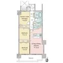 パラシオ北梅田 間取図