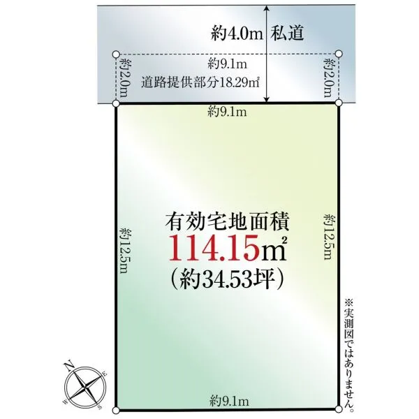 船橋市松が丘2丁目 間取図