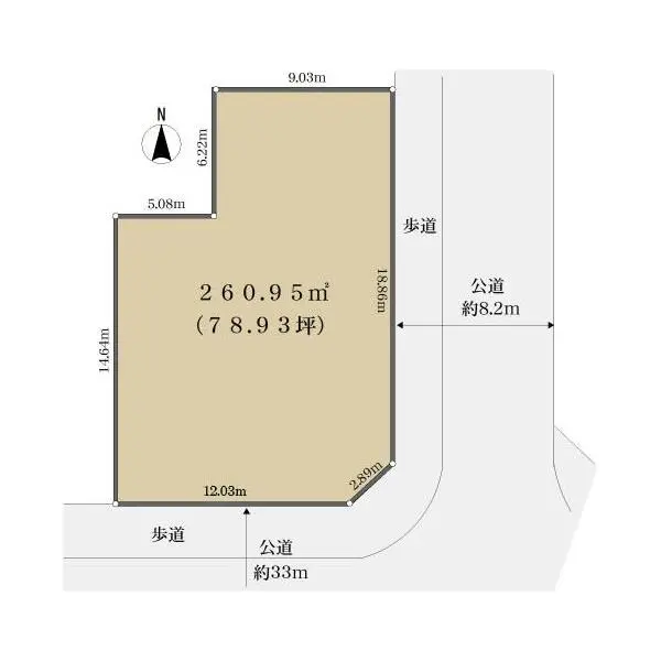 足立区江北６丁目 間取図