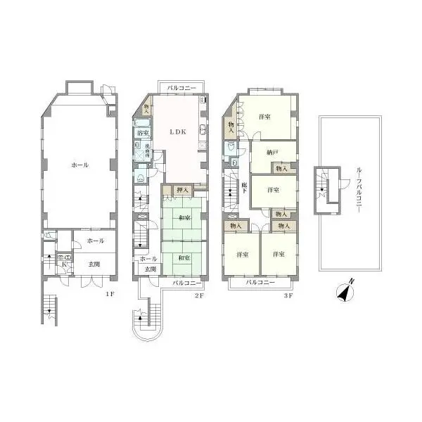 名古屋市南区内田橋１丁目 間取図