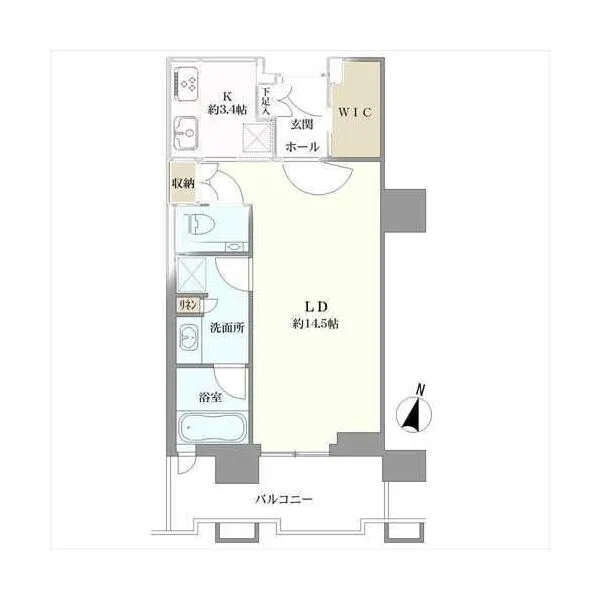 グランフロント大阪オーナーズタワー 間取図
