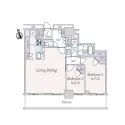 パークタワー西新宿エムズポート 間取図
