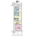 プレサンスロジェ名古屋駅ＮＯＲＴＨＦＲＯＮＴ 間取図