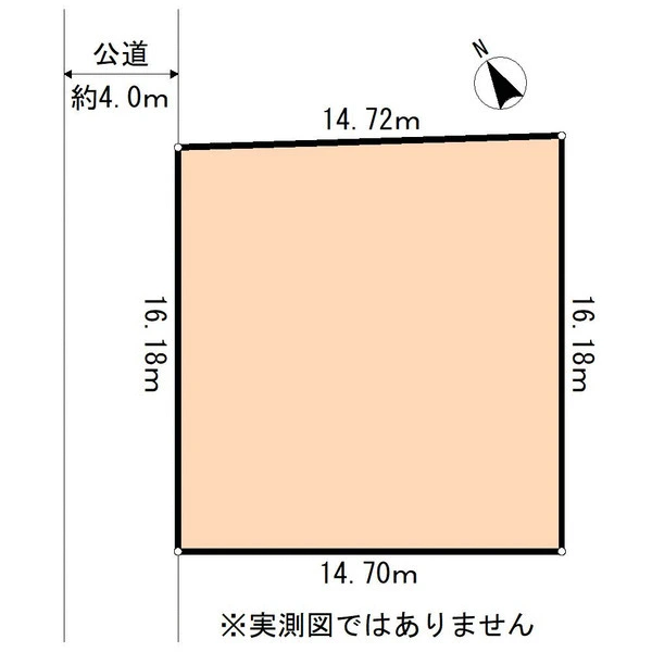 杉並区久我山２丁目 区画図