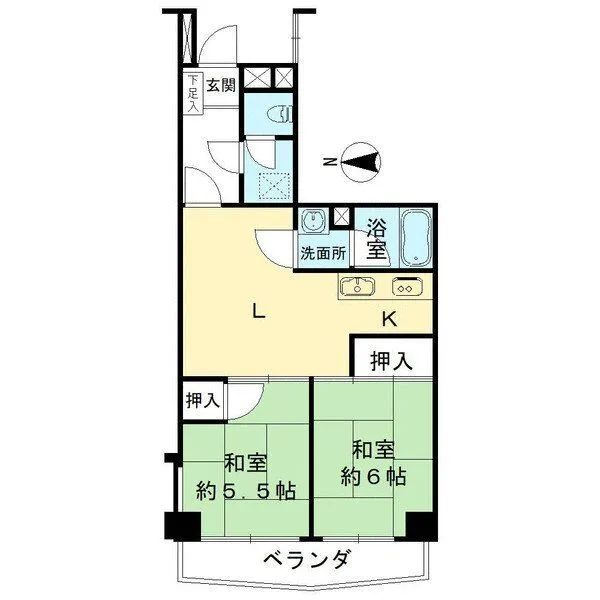 トーエイ大森コープ 間取図