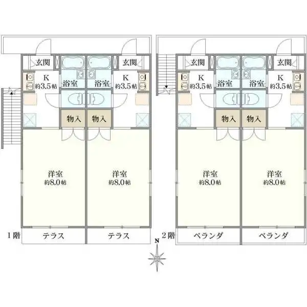 メゾンシュガー 間取図