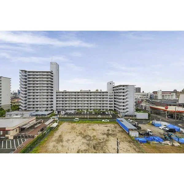 ライオンズマンション沢之町ガーデンタワー バルコニーからの眺望