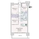 ライオンズ茅ヶ崎ザ・アイランズII街区 間取図