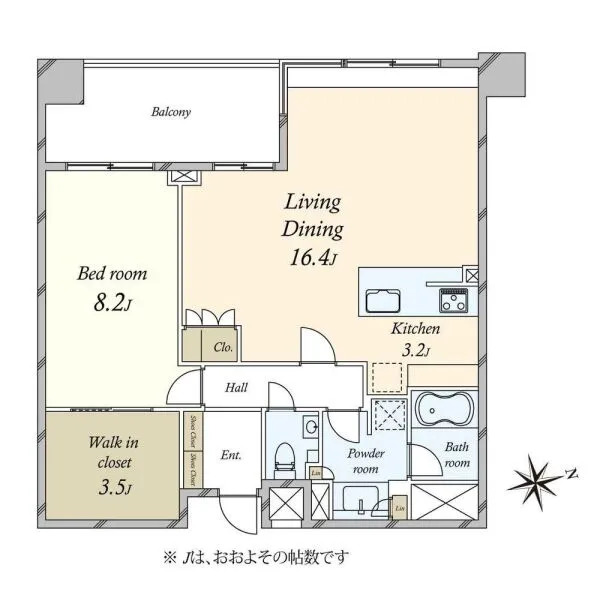 ヴェーゼント芝の杜 間取図